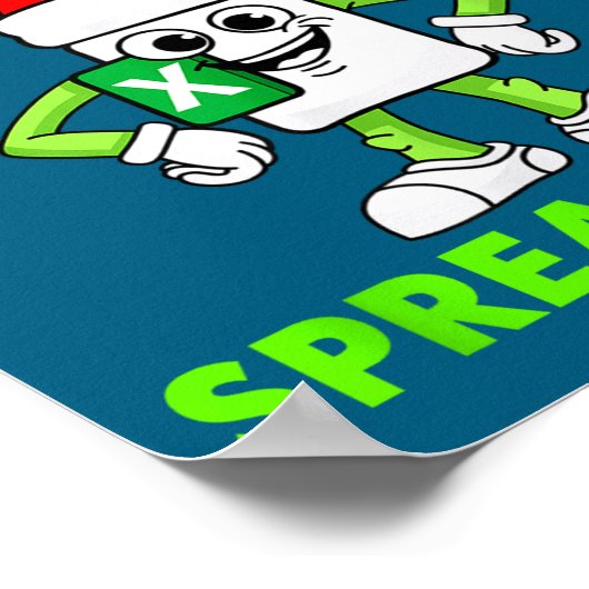 Oh This Calls For A Spreadsheet Excel Christmas Co Poster (Hoek)