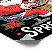 Oh This Calls For A Spreadsheet Santa Excel Funny  Poster (Hoek)
