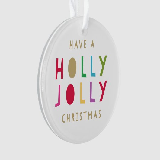 Oh van Golly | Vakantie Ornament (voorkant)