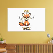 oh voor de lieve vrede canvas afdruk (Insitu (Woonkamer))