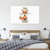 oh voor de lieve vrede canvas afdruk (Insitu (Slaapkamer))