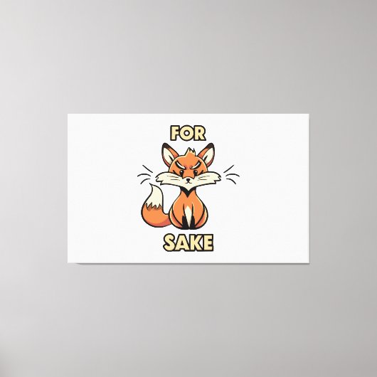 oh voor de lieve vrede canvas afdruk (Voorkant)