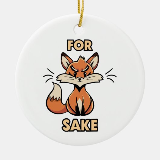 oh voor de lieve vrede keramisch ornament (Voorkant)