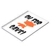 Oh voor de vos. Grappig Notitieboek (Linkerzijde)