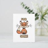 oh voor de vos informatiekaartje (Staand voorkant)