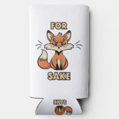 oh voor de vos seltzer blikjeskoeler (Achterkant)