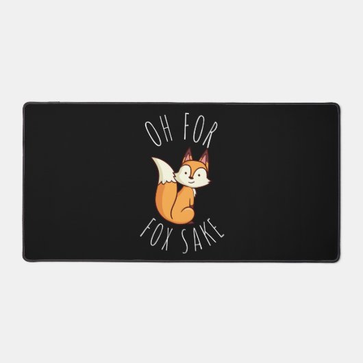Oh voor Fox Sake Bureaumat (Voorkant)