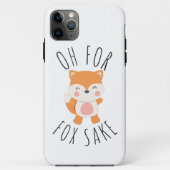 Oh voor Fox Sake Case-Mate iPhone Case (Achterkant)