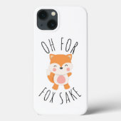 Oh voor Fox Sake Case-Mate iPhone Case (Achterkant)