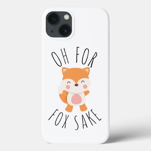 Oh voor Fox Sake Case-Mate iPhone Case (Achterkant)