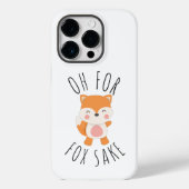Oh voor Fox Sake Case-Mate iPhone Case (Achterkant)