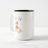 Oh voor Fox Sake Coffee Mok (Voorkant links)