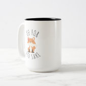 Oh voor Fox Sake Coffee Mok (Voorkant links)