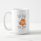 Oh voor Fox Sake Coffee Mok (Links)