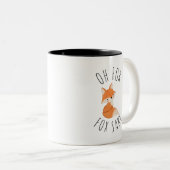 Oh voor Fox Sake Coffee Mok (Voorkant rechts)