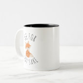 Oh voor Fox Sake Coffee Mok (Voorkant links)