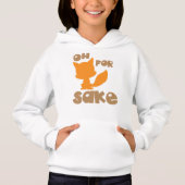 Oh voor Fox Sake, Fox Silhouette, Woodland Animal (Voorkant)