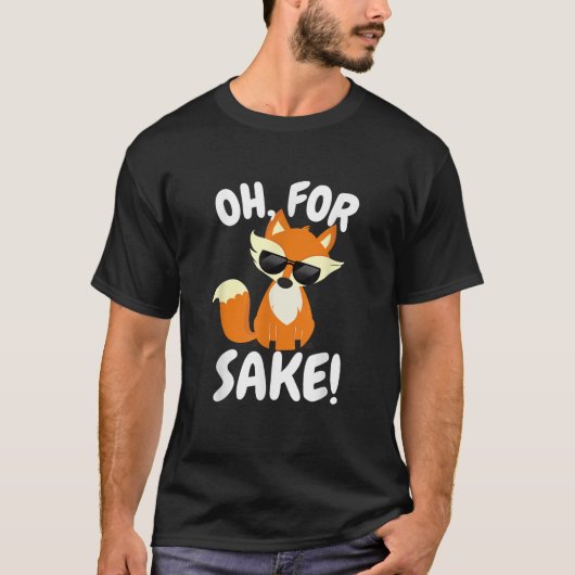 Oh voor FOX Sake Funny Schattige Top voor Jongens  (Voorkant)