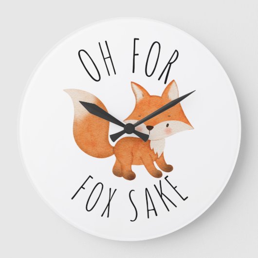 Oh voor Fox Sake        Grote Klok (Voorkant)
