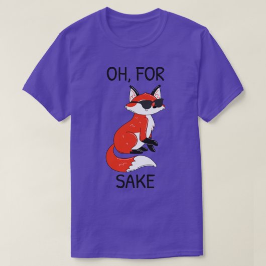 Oh voor Fox Sake II T-shirt (Design voorkant)