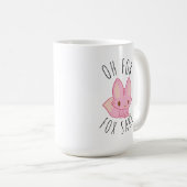 Oh voor Fox Sake Koffiemok (Voorkant rechts)