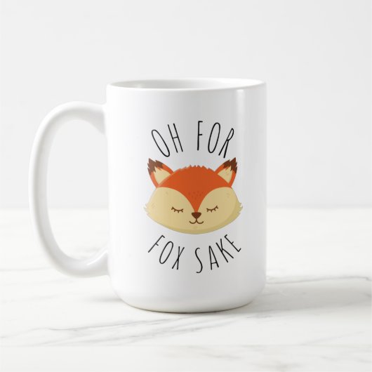 Oh voor Fox Sake Koffiemok (Links)