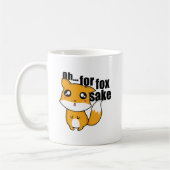 Oh... Voor Fox Sake Koffiemok (Links)