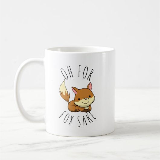 Oh voor Fox Sake Koffiemok (Links)