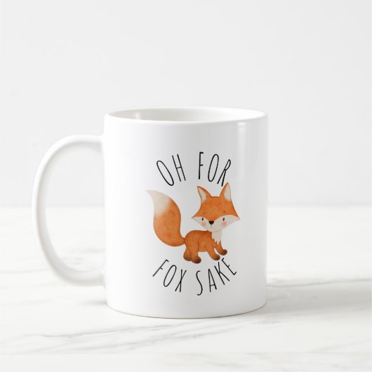 Oh voor Fox Sake        Koffiemok (Links)