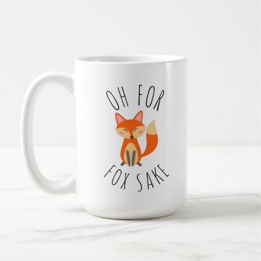 Oh voor Fox Sake Koffiemok (Links)
