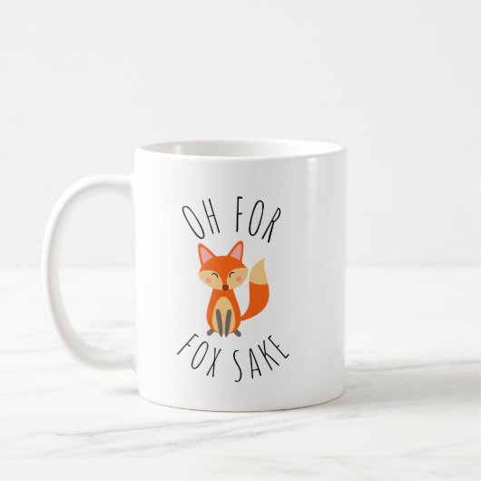Oh voor Fox Sake Koffiemok (Links)