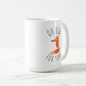Oh voor Fox Sake Koffiemok (Voorkant rechts)