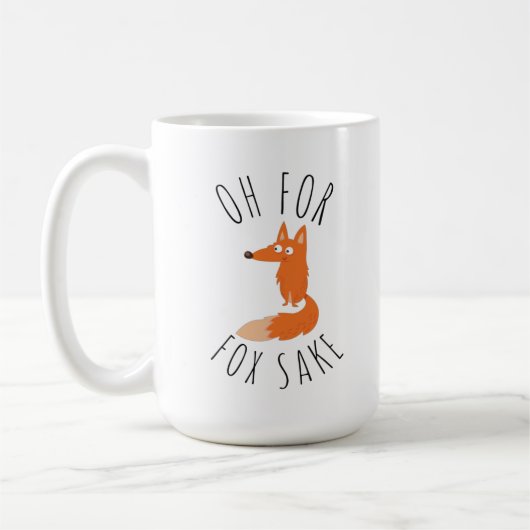 Oh voor Fox Sake Koffiemok (Links)