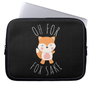 Oh voor Fox Sake Laptop Sleeve