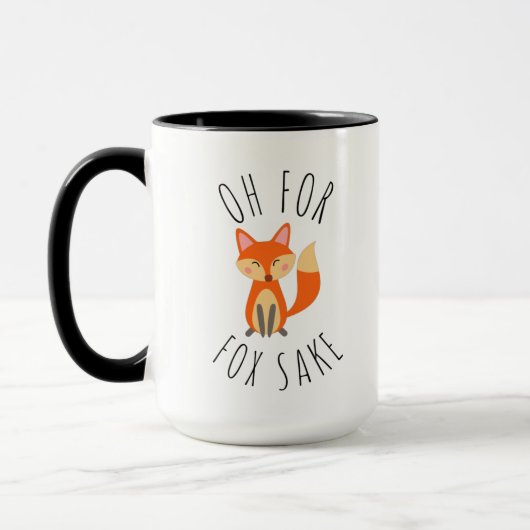 Oh voor Fox Sake Mok (Links)