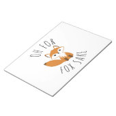 Oh voor Fox Sake Notitieblok (Schuin)