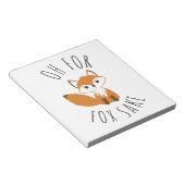 Oh voor Fox Sake Notitieblok (Schuin)