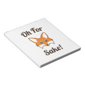 Oh voor Fox Sake Notitieblok (Schuin)