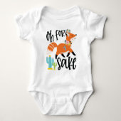 Oh voor FOX Sake Romper (Voorkant)