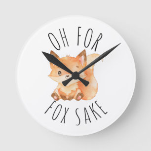 Oh voor Fox Sake Ronde Klok