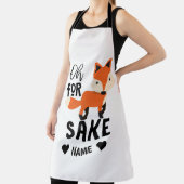 Oh voor Fox Sake Schort (Insitu)