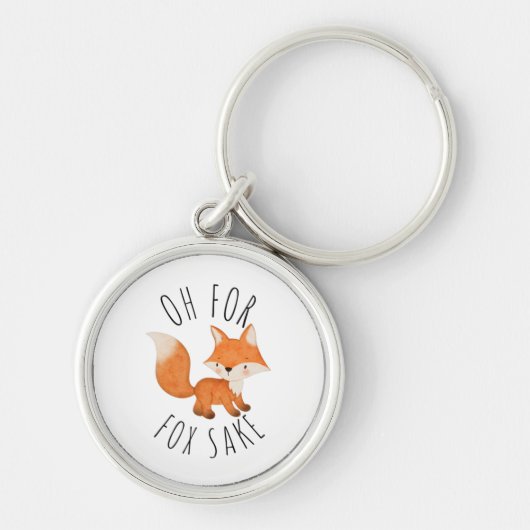 Oh voor Fox Sake Sleutelhanger (Voorkant)