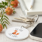 Oh voor Fox Sake Sleutelhanger (Voorkant Rechts)
