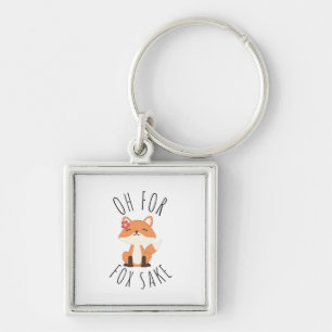 Oh voor Fox Sake Sleutelhanger