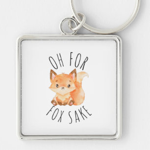 Oh voor Fox Sake Sleutelhanger