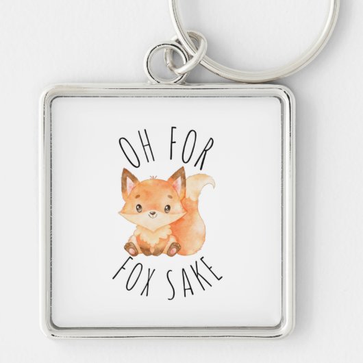 Oh voor Fox Sake Sleutelhanger (Voorkant)