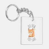 Oh voor Fox Sake Sleutelhanger (Voorkant Links)