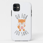 Oh voor Fox Sake Square Case-Mate iPhone Case (Achterkant)