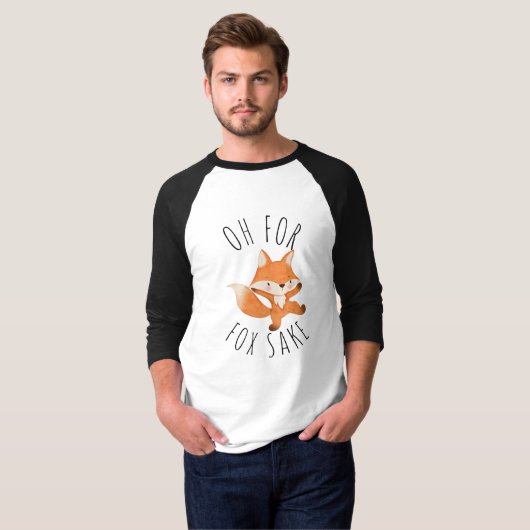 Oh voor Fox Sake T-shirt (Voorkant volledig)