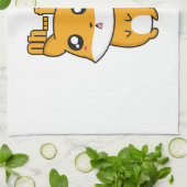 Oh... Voor Fox Sake Theedoek (Gevouwen)